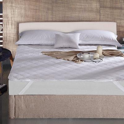酒店宾馆用品席梦思床垫被夹棉绗缝床垫防尘保护罩床护垫布草床品